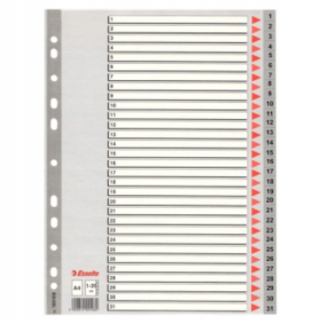 Esselte A4, pp, 1-31 spojky spojiva, 10, 10