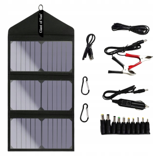 Prenosný solárny solárny panel 30W pre