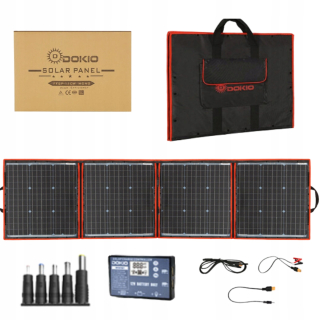 Prenosný skladací solárny panel 12V 80W Cestovanie
