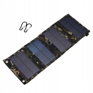 Prenosný solárny panel 20W 5V USB DC Výstup