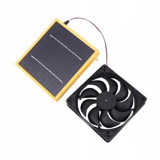 Prenosný slnečný paušálny ventilátor