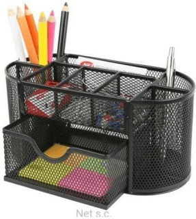 Organizér na kancelársky stôl - Jumbo Black Toolbox