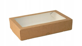 Boxy na jedlo a nápoje - Sushi perníkové skrinky 20x12x4cm 25 ks