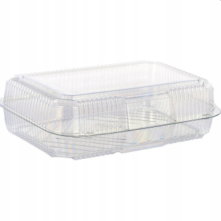 Jednorázové taniere, misky - Guillin K404 Box Transparent 200x150x85