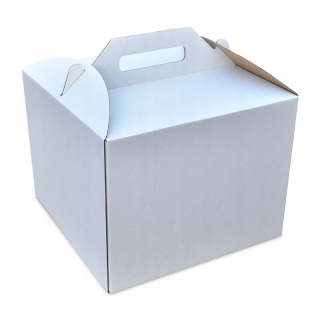 Boxy na jedlo a nápoje - Karton box pre tortu 34x34x25cm High 10 ks.