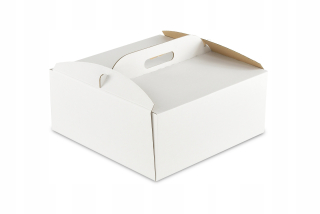 Boxy na jedlo a nápoje - Cake box 30x30x12 kartónový balenie 10ks