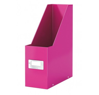 C&S Box pre časopisy Leitz Wow Pink časopisy