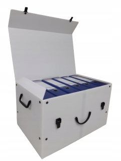 Box pre spojivá 500x320x290 biela a čierna