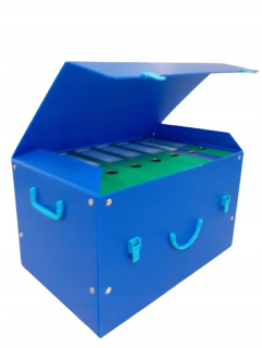 Box pre spojivá 500x320x290 modrá