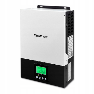 Qoltec Hybrid Solar Inverter Off-Grid 2KVA