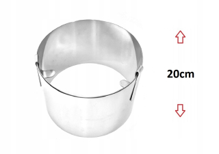 Koláčová plechová forma na pečenie 20 cm