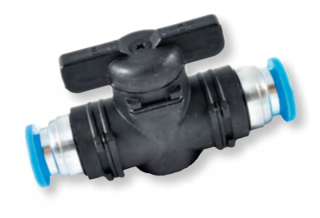 Rectus rqs tekalan 6 mm plug guľový ventil