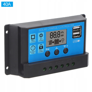 Regulátor nabíjania 40A Solar Controller 12/24V