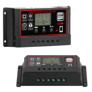 Nabíjací regulátor 60A PWM SOLAR 12V 24V Panel