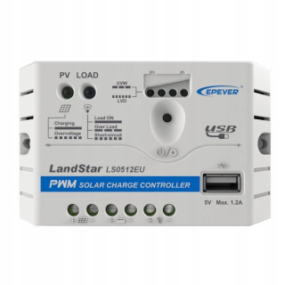 LS0512EU 5A USB regulátor nabíjania