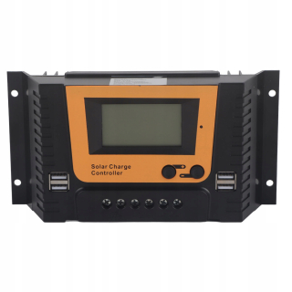 Regulátor slnečného nabíjania 12V48V 30A Ovládač