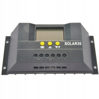 Regulátor nabíjania s LCD 30A 12V/24V PWM