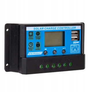 Nabíjanie solárneho regulátora 30A 12V 24V PWM USB