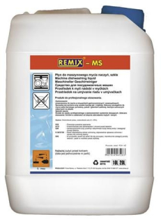 Remix MS 10 L-Washing tekutina pre umývačky riadu, umývačky riadu