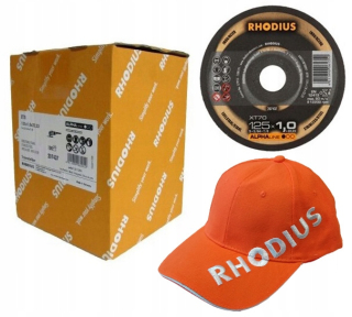 Rhodius Metal Shield XT70 125x1.0 Inox 100ks