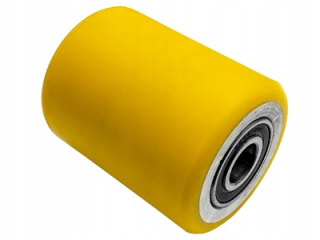 Paletový vozík, paleťák - Kruhové koleso 250 mm kovový gumový vozík -90/25
