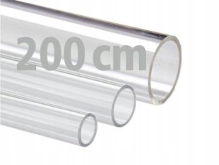 Plexi potrubie 40 mm/2 Loose PlexIglass 200 cm