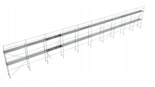 Lešenie - FATTAC 201M2 FACADE SILDING LIPLADING