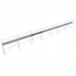 Lešenie - Fasáda lešenia fasády lešenie 100 m2