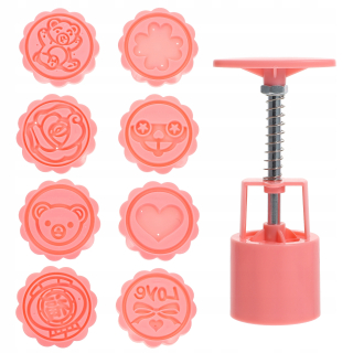 Ručne stlačená forma pre nástroje Cookies Moon pre DIY formulár 9 ks