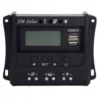 Regulačný solárny regulátor PWM 12V/24V 20A