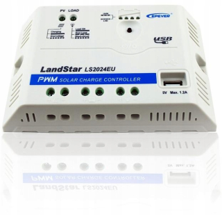 Regulátor nabíjania PWM, Edever LS2024EU 20A 12/24