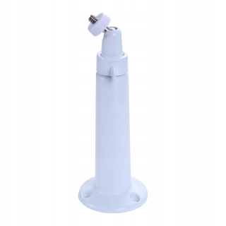 Nastaviteľné konzoly na inštaláciu solárnych panelov, biele 15 cm