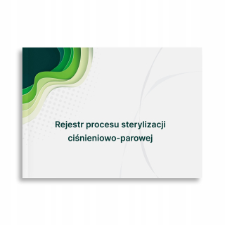 Register procesu sterilizácie nástrojov - kniha