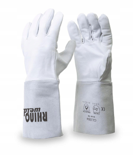 Zváracie rukavice - Zváracie rukavice kozie koža Kevlar R.9