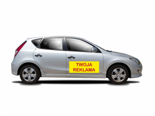 Magnetická reklamná tabuľa - Magnetický reklamný magnet pre auto 100x60 cm