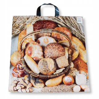 Mikroténové sáčky - Vrecko s uchom 44x47cm LD 50 ks Bread
