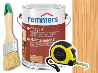 Impregnát na ochranu - Remmers pflege-ol olej pre terasy beless 2,5 l
