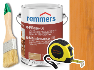 Impregnát na ochranu - Remmers pflege-ol olej pre terasy larch 5 l