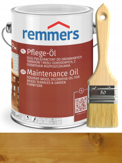 Impregnát na ochranu - Remmers pflege-ol olej pre terasy 5l larch