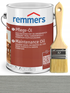Impregnát na ochranu - Remmers pflege-ol drevené olej, 5l platinová terasa