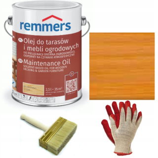 Olej, moridlo - Remmers Oil pre terasy, drevo 5 l daglezja