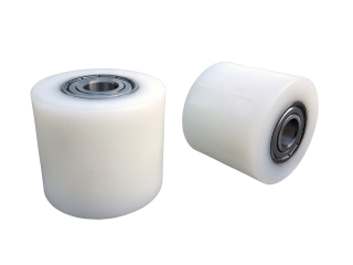 Paletový vozík, paleťák - Valček pre Paleciak Fi 80 na 50 pre 50 jamiek 17 mm