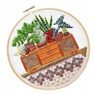 Pripravený na tlač DIY EC007 Výšivka Štartovacia súprava