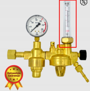 Rotameter Perun Argon Co2
