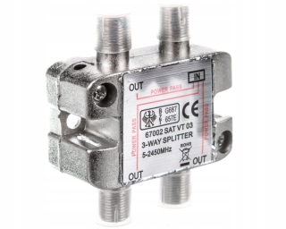 Splitter splitter Signal Distribútor 1XF / 3XF