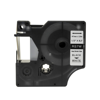 Termo trubica pre Dymo RS7W 18055 12 mm 2,5 m biela