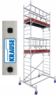 Lešenie - Kruse Protec 6,3 m hliníkový zbežný Macing