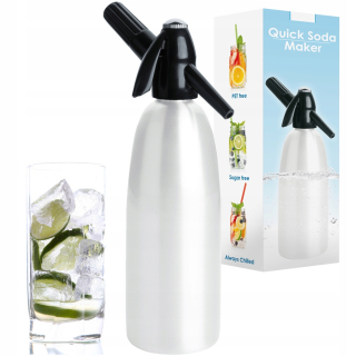 Sifónové bombičky - Saturátor sifón pre šumivú vodnú oceľ CO2 1L