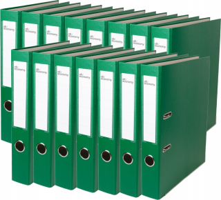 KANCELÁRSKA ZAVAZAČA A4 50mm ZELENÝ LIST x 15