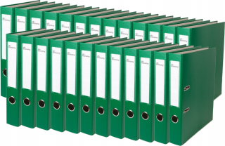 KANCELÁRSKA VIAZAČ A4 50mm ZELENÝ LIST x 25